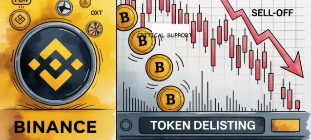 Binance to Delist 6 Tokens Including FUN, BIFI, and OXT — Prices Drop Sharply