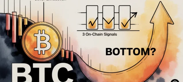 Bitcoin Bottomed? 3 Powerful On-Chain Signals Confirm Sellers’ Exhaustion