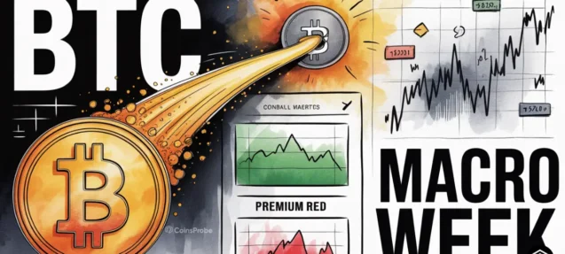 Bitcoin Ends 9-Day ETF Inflow Run, Coinbase Premium Turns Red as Volatile Macro Week Begins