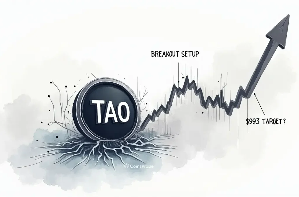 Bittensor (TAO) Eyes Breakout as Co-Founder Calls It “AI Infrastructure” — $993 Target Next?