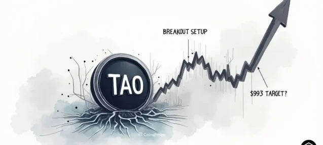 Bittensor (TAO) Eyes Breakout as Co-Founder Calls It “AI Infrastructure” — $993 Target Next?