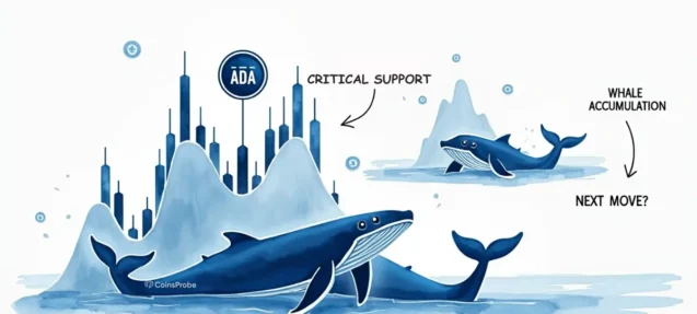 Cardano Whale Accumulation Hits 4-Month High While ADA Sits at Critical Support – What’s Ahead?