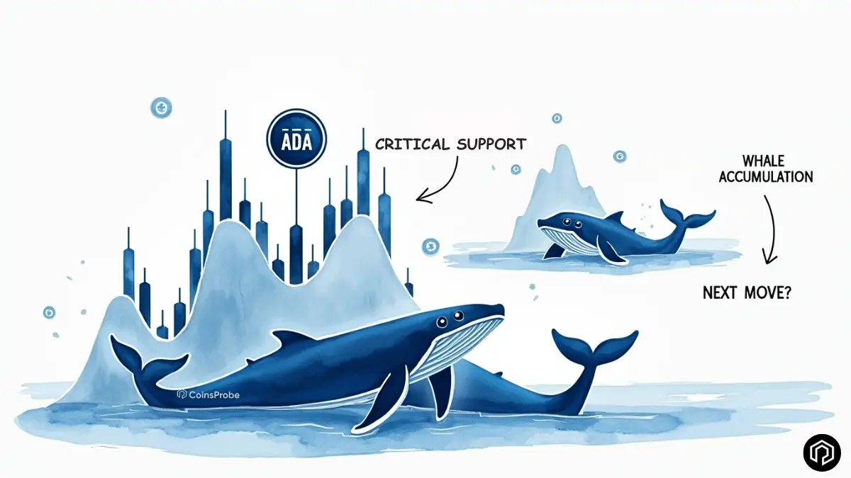 Cardano Whale Accumulation Hits 4-Month High While ADA Sits at Critical Support – What’s Ahead?