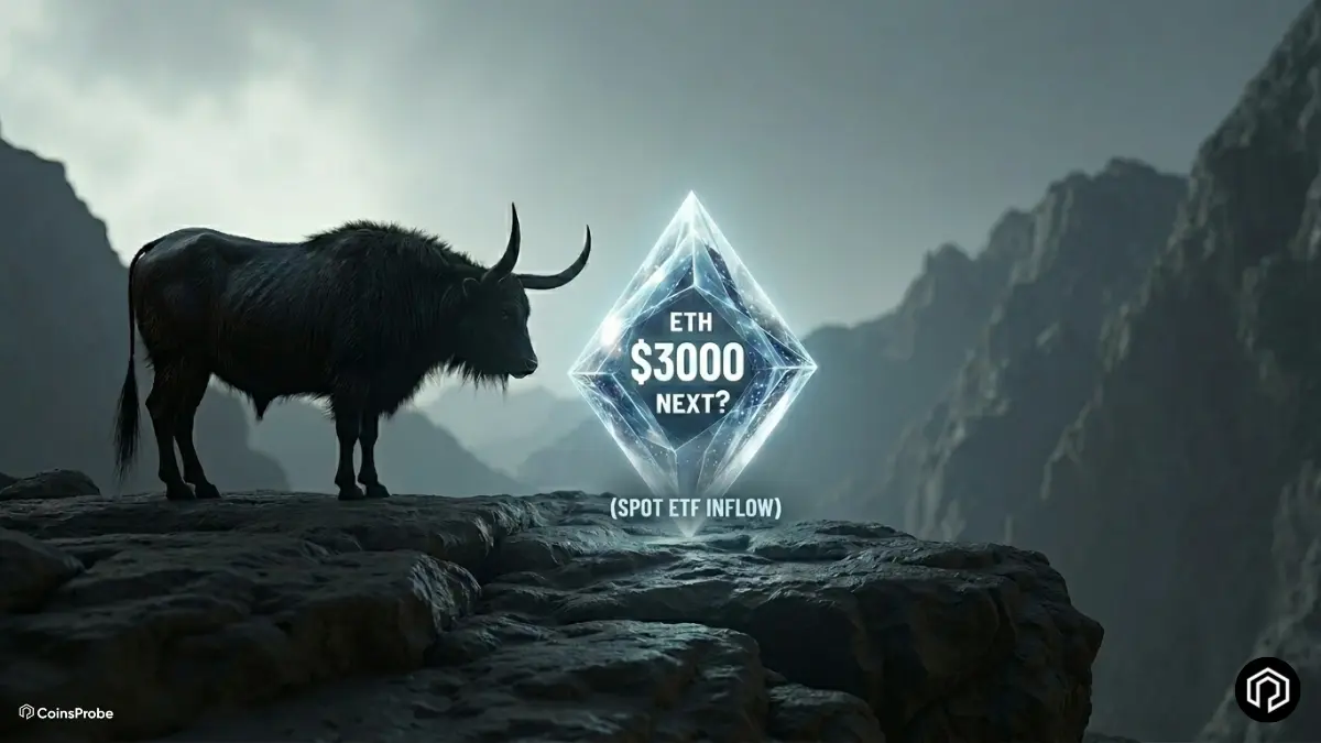 Ethereum (ETH) Eyes $3,000 as Spot ETF Inflows Surge and Bullish Pattern Forms