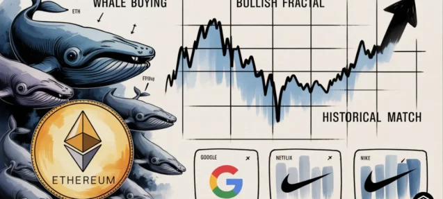 Ethereum Whales Load Up as ETH Shows Bullish Fractal Similar to Google, Netflix, and Nike