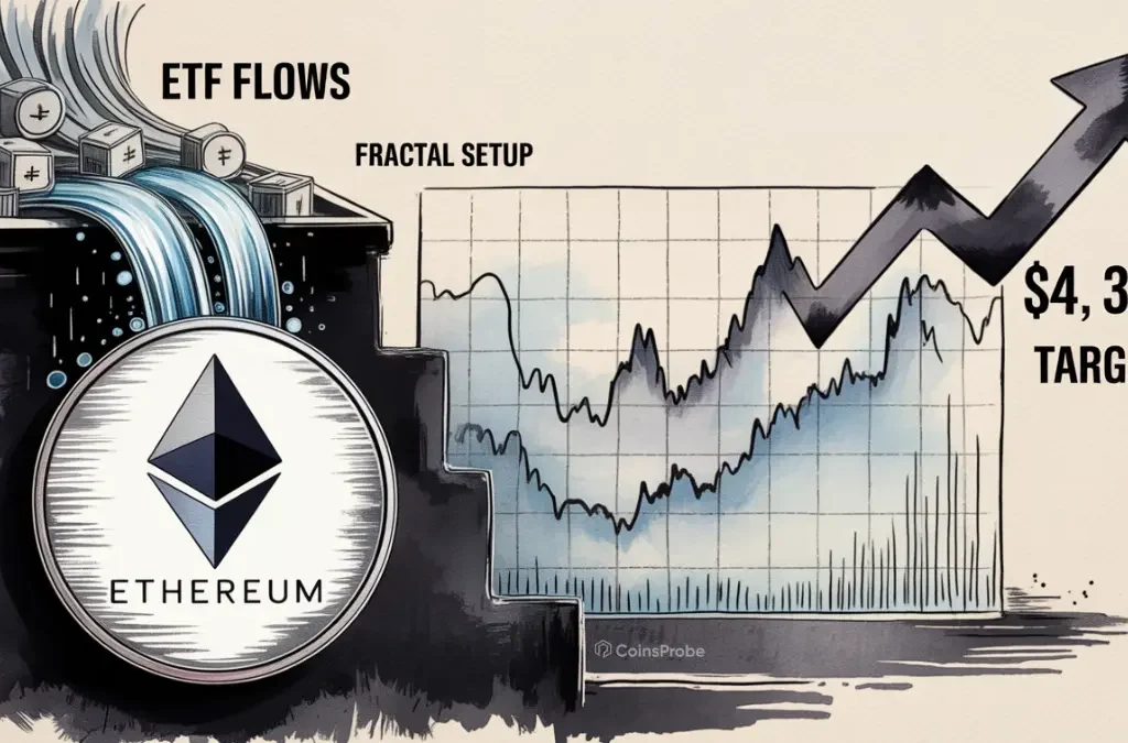 Is Ethereum (ETH) Ready for $4,300? Strong ETF Flows and Fractal Symmetry Suggest Yes