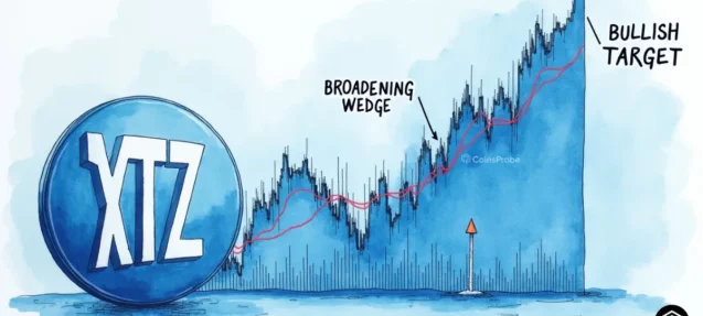 Is Tezos (XTZ) Bottoming Out? Broadening Wedge on Weekly Chart Points to Bullish Target