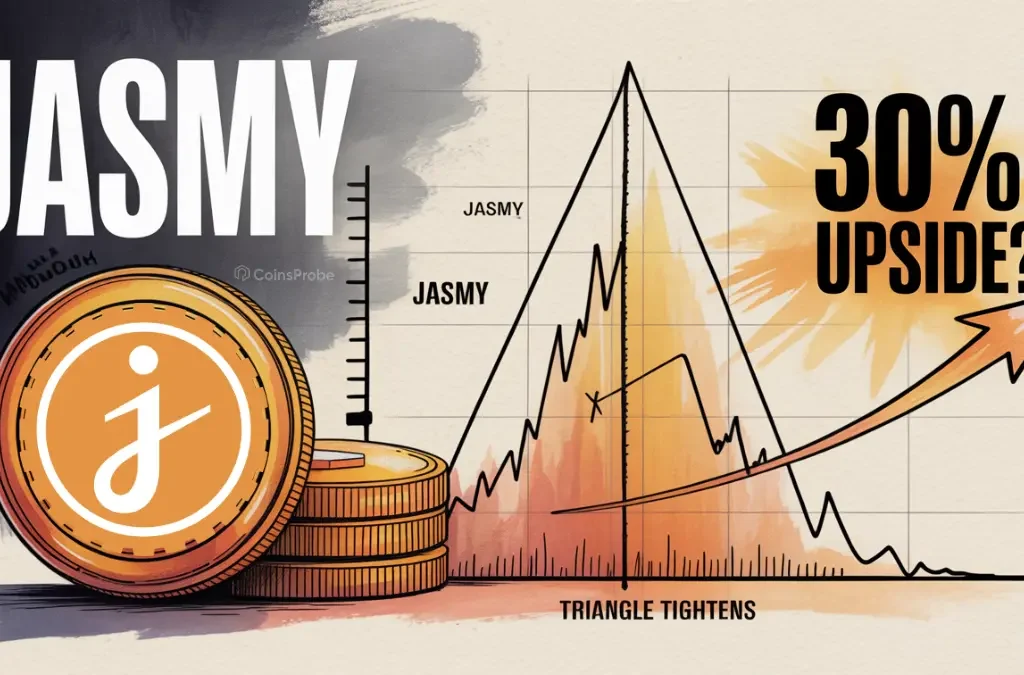 JASMY Nears Decision Point as Triangle Tightens — 30% Upside in Sight?