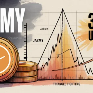 JASMY Nears Decision Point as Triangle Tightens — 30% Upside in Sight?