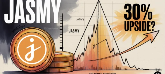 JASMY Nears Decision Point as Triangle Tightens — 30% Upside in Sight?