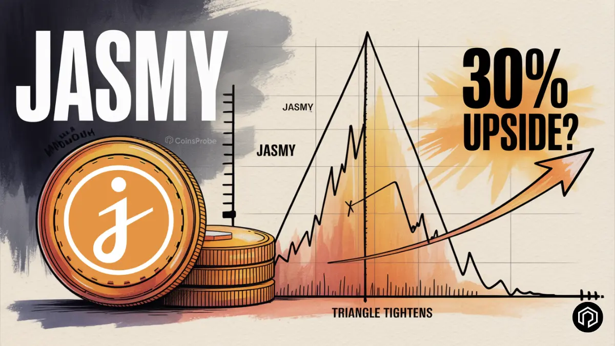 JASMY Nears Decision Point as Triangle Tightens — 30% Upside in Sight?