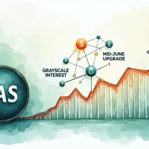 Kaspa (KAS) in Spotlight as Grayscale Follows Founder — Mid-June Upgrade & Q2 Rally Setup