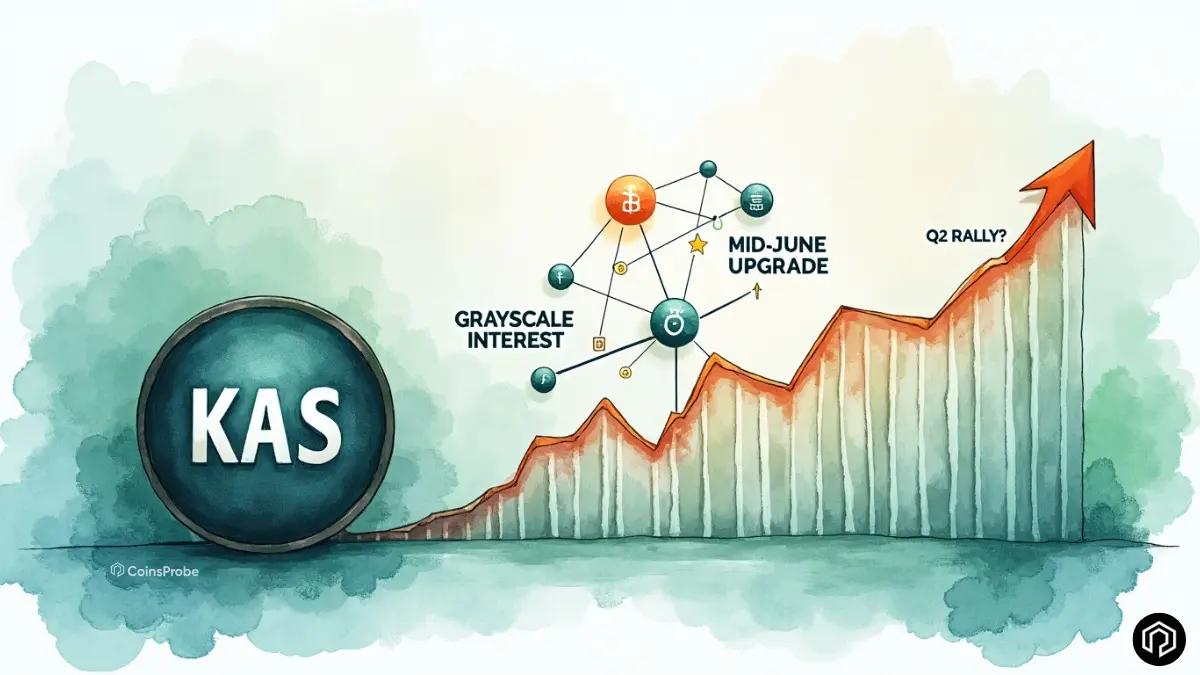 Kaspa (KAS) in Spotlight as Grayscale Follows Founder — Mid-June Upgrade & Q2 Rally Setup