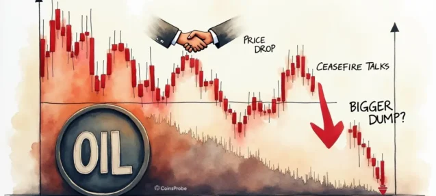 Oil Price Drops as Ceasefire Talks Emerge — Is a Bigger Dump Ahead?