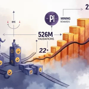 Pi Network Completes First KYC Validator Rewards Distribution — Validators Earn 22x the Mining Rate