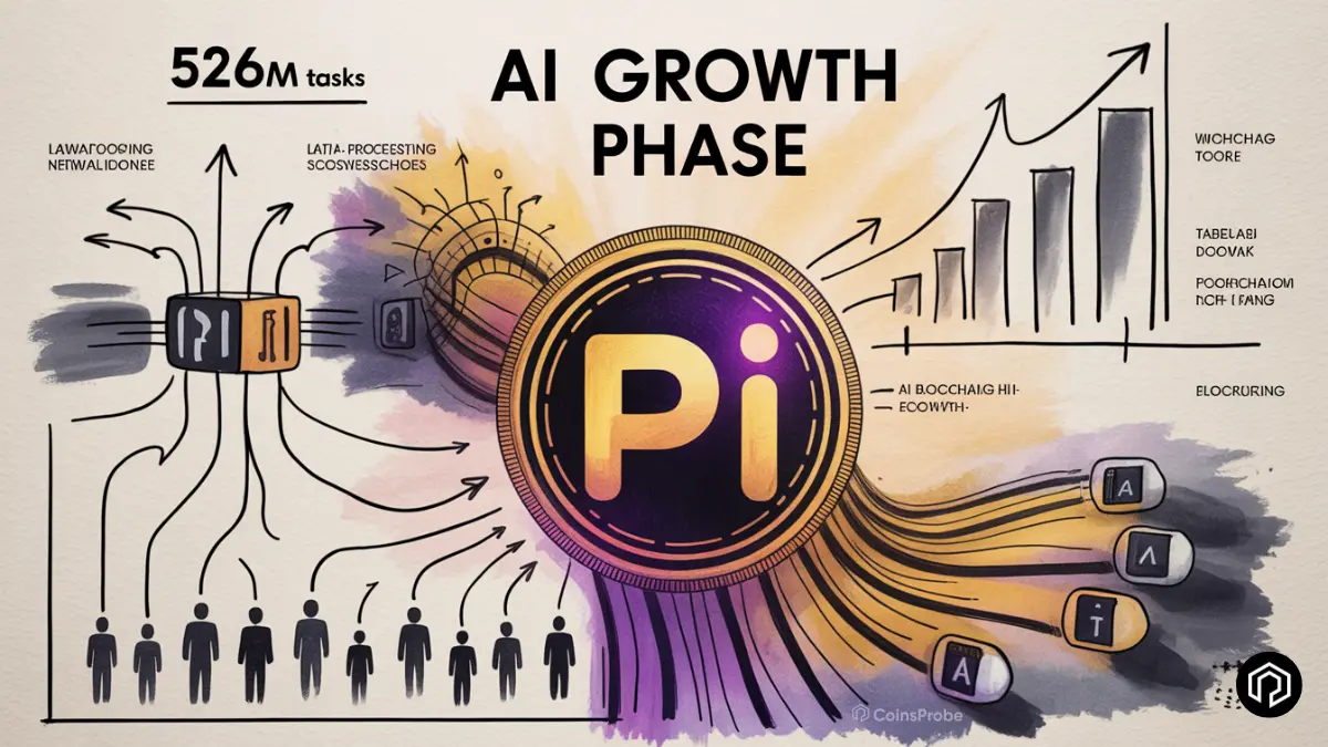 Pi Network Hits 526M Task Milestone — New AI Strategy Signals Major Growth Phase