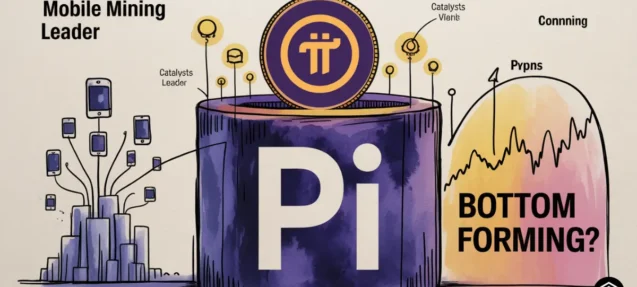 Pi Network (PI) Leads Mobile Mining Sector — Catalysts + Chart Suggest Bottom Formation