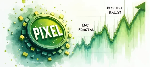 Pixels (PIXEL) Mirrors Enjin Coin (ENJ) Bullish  Fractal — Could a Rally Be Next?