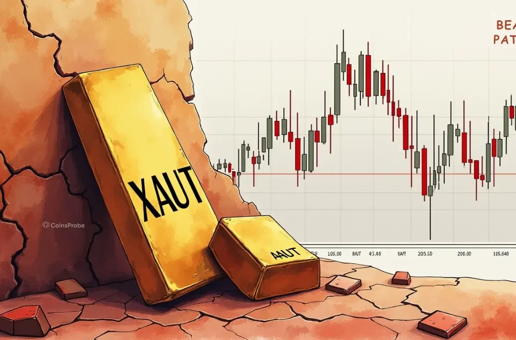 Tether Gold (XAUt) Shows Bearish Pattern Amid Market Uncertainty — What’s Next?