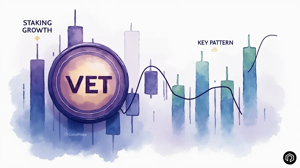 VeChain (VET) to Rise? Strong Staking Adoption & Key Pattern Formation Signal Upside