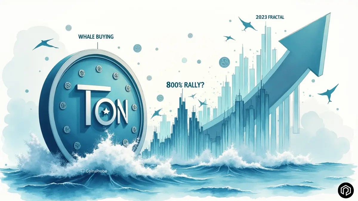 Why Toncoin (TON) Could Be Setting Up for an 800% Rally – Whale Buying & 2023 Fractal Repeat