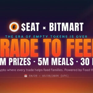BitMart x $EAT Trade-to-Feed Competition to Pay Out $4.4M USDT to Traders in May 2026