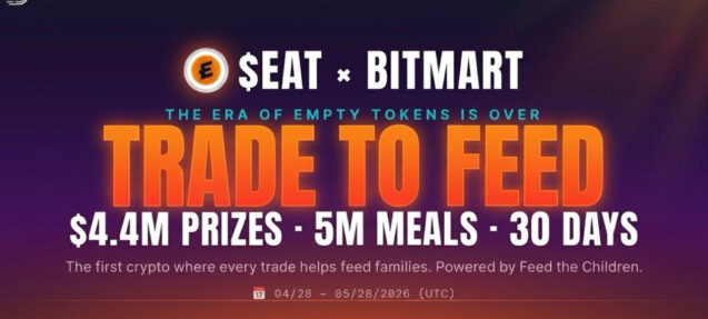 BitMart x $EAT Trade-to-Feed Competition to Pay Out $4.4M USDT to Traders in May 2026