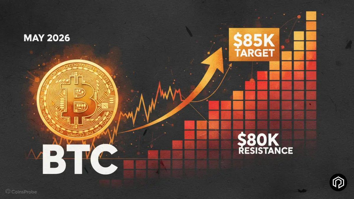 BTC Price Prediction May 2026: $85K Target Meets $80K Liquidity Resistance Wall
