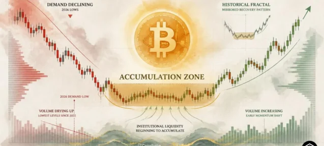 Bitcoin Demand Hits 2026 Low — But Key Fractal Says This Is Where You Accumulate $BTC