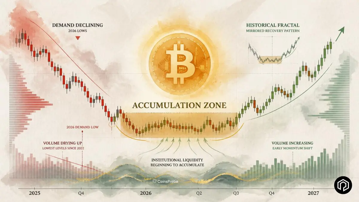 Bitcoin Demand Hits 2026 Low — But Key Fractal Says This Is Where You Accumulate $BTC
