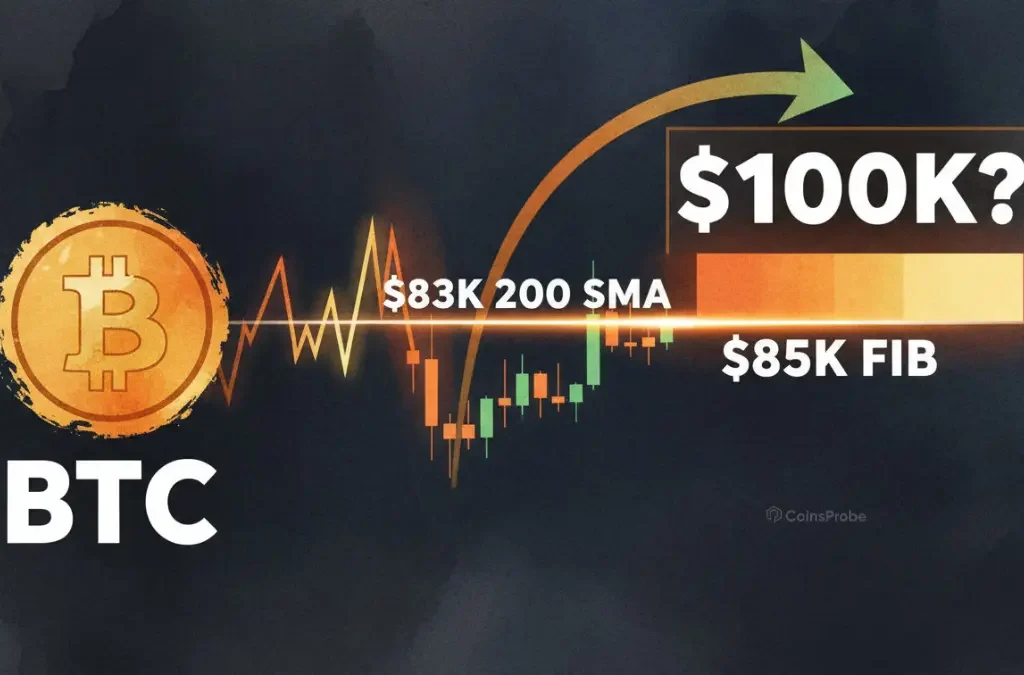 Bitcoin Eyes $83K 200 SMA and $85K Fibonacci Barrier — Is a Rally to $100K in Play?