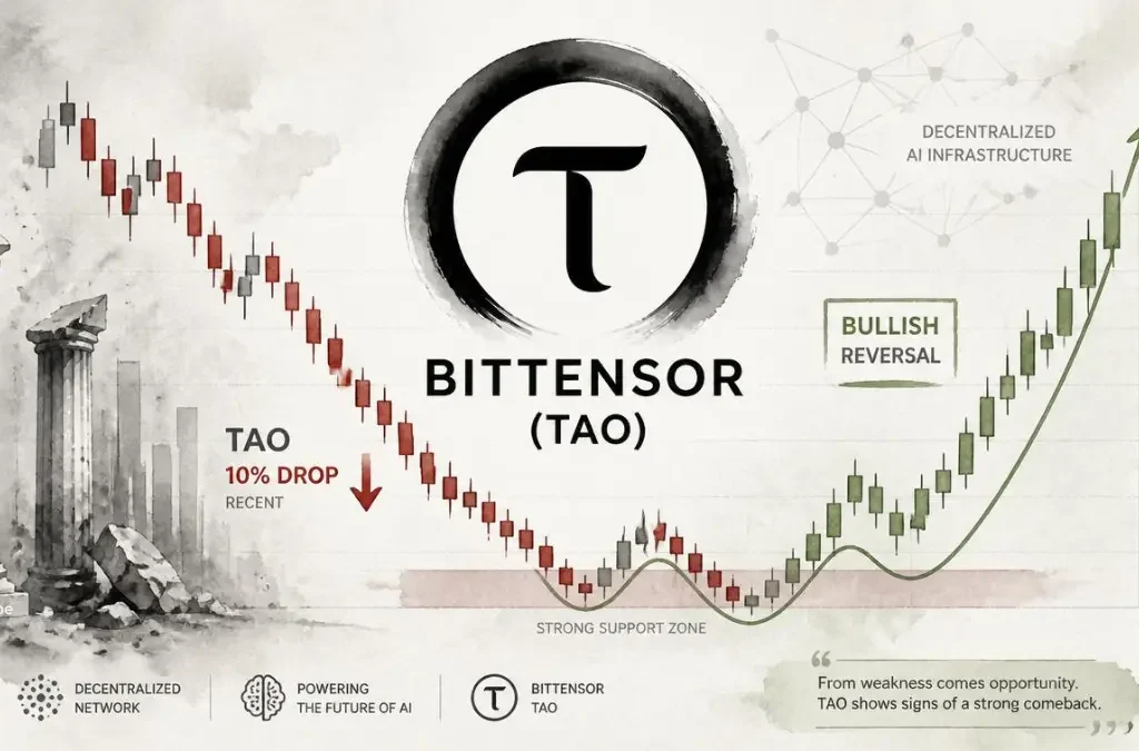 Bittensor (TAO) Drops 10% — But Bullish Reversal Pattern Could Trigger Comeback