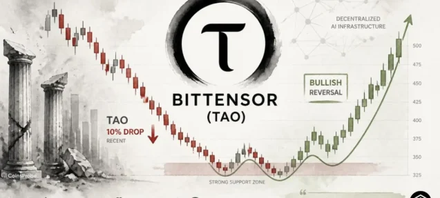 Bittensor (TAO) Drops 10% — But Bullish Reversal Pattern Could Trigger Comeback