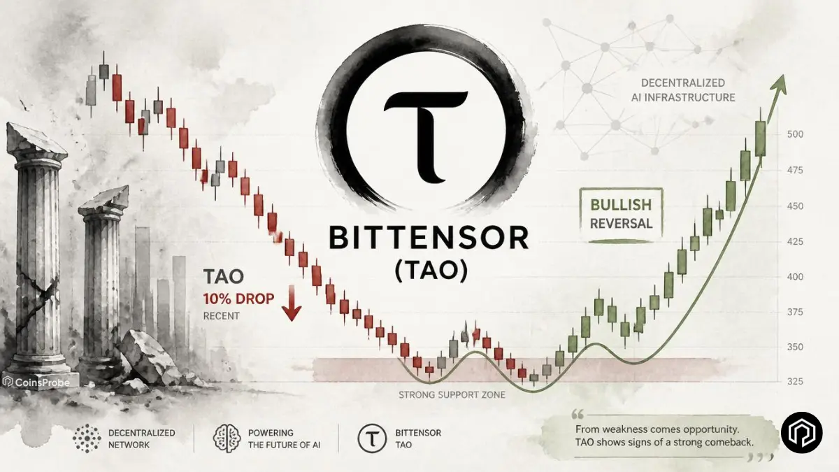 Bittensor (TAO) Drops 10% — But Bullish Reversal Pattern Could Trigger Comeback