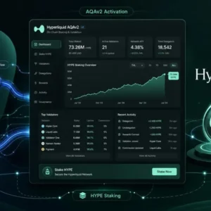 Coinbase and Circle to Activate Hyperliquid AQAv2 with Major HYPE Staking Commitment