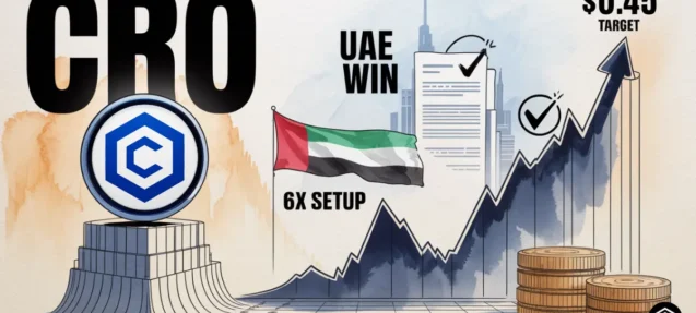 Cronos ($CRO) — UAE Regulatory Win Meets 6X Technical Setup Targeting $0.45