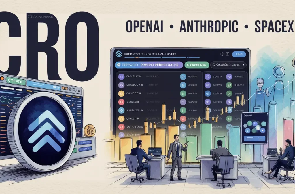 Crypto.com Launches Pre-IPO Perpetuals— OpenAI, Anthropic and SpaceX Listed First