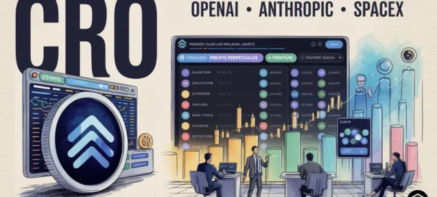 Crypto.com Launches Pre-IPO Perpetuals— OpenAI, Anthropic and SpaceX Listed First