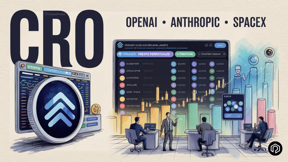 Crypto.com Launches Pre-IPO Perpetuals— OpenAI, Anthropic and SpaceX Listed First