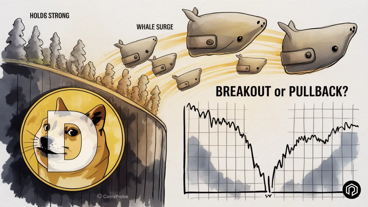 Dogecoin (DOGE) Holds Strong as Whale Activity Surges — Breakout or Pullback Ahead?