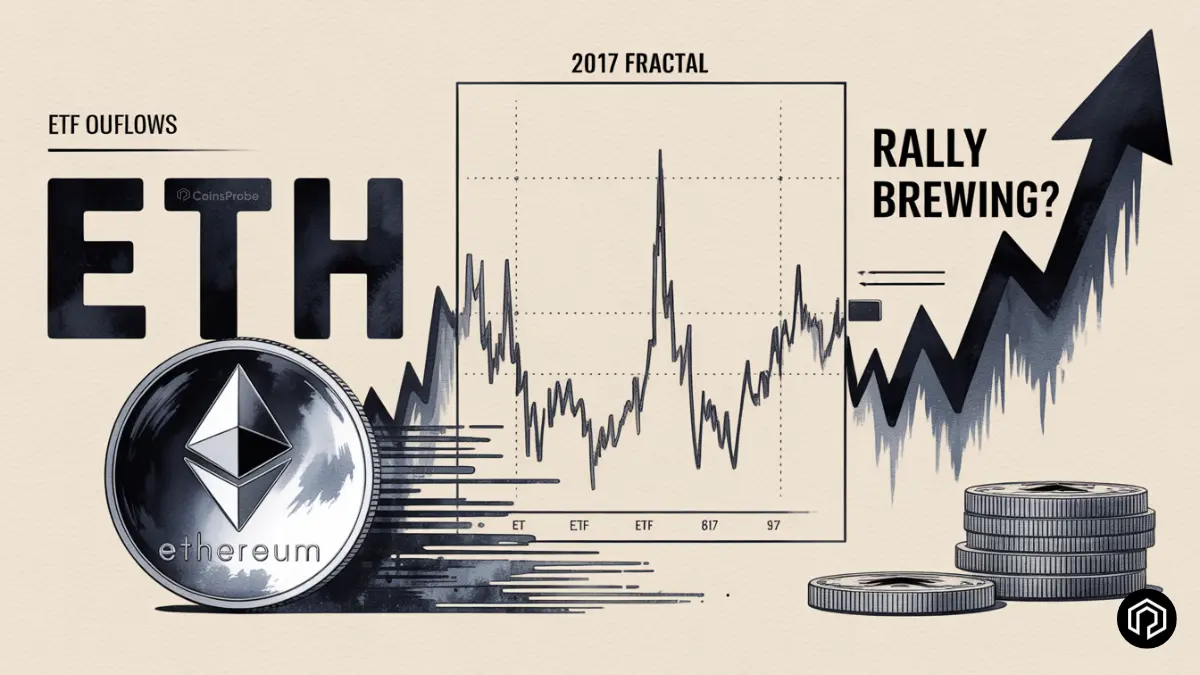 Ethereum Spot ETF Outflows Clash With Bullish Fractal — Is a 2017-Style Rally Brewing?