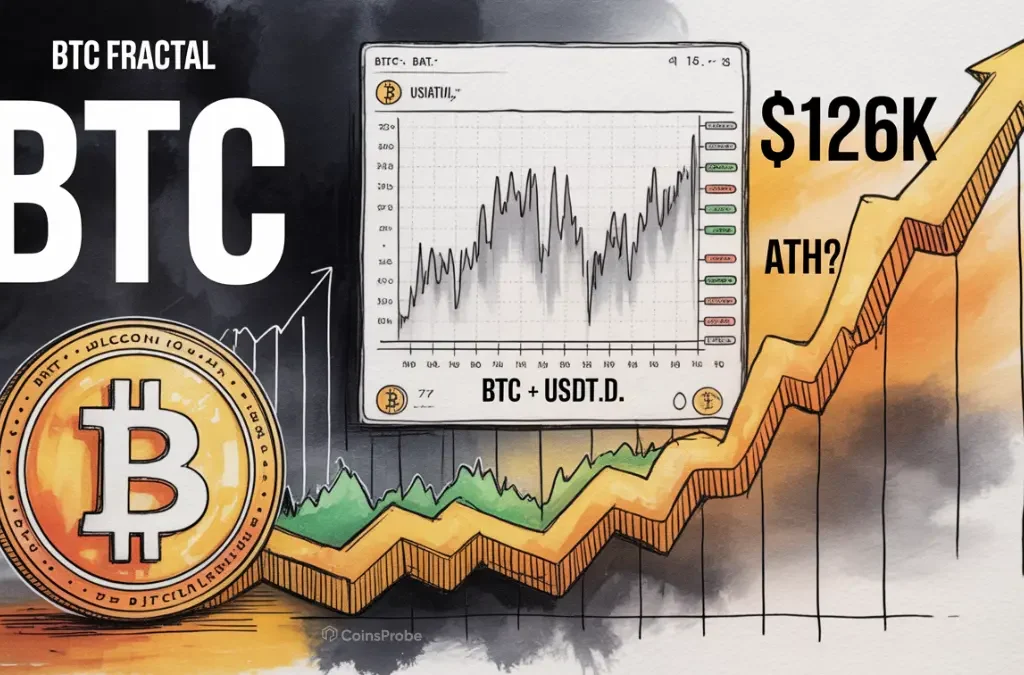 Expecting Bitcoin to Hit $126K ATH? This BTC and USDT.D Fractal Chart Could Be the Key