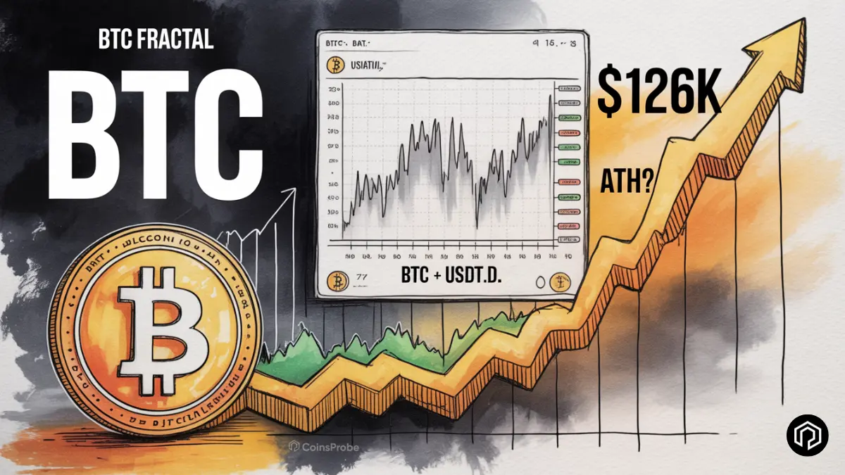 Expecting Bitcoin to Hit $126K ATH? This BTC and USDT.D Fractal Chart Could Be the Key
