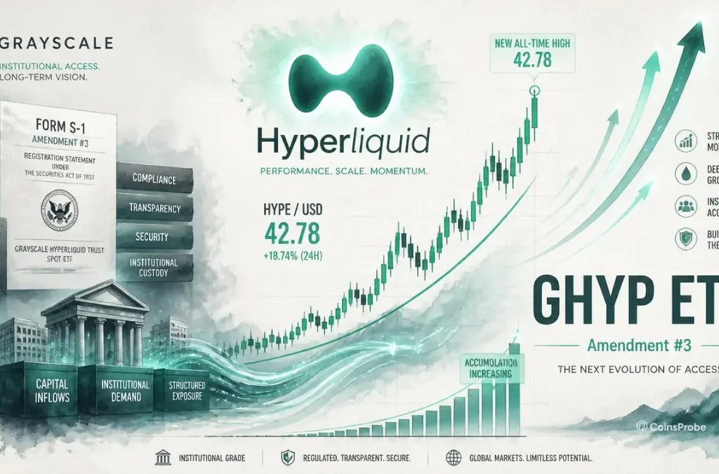 Grayscale Files Amendment #3 for $GHYP as HYPE Spot ETF Demand Surges