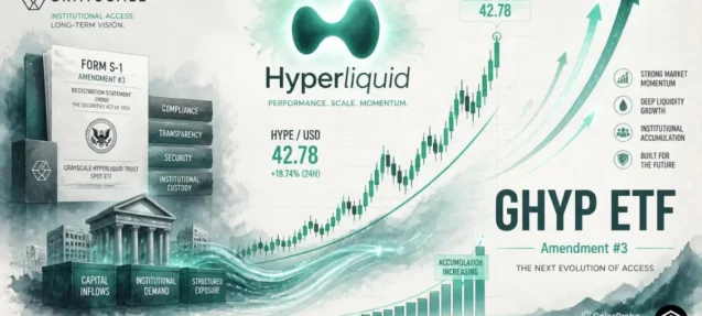 Grayscale Files Amendment #3 for $GHYP as HYPE Spot ETF Demand Surges