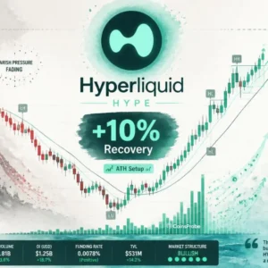 Hyperliquid ($HYPE) Defies Unlock FUD With 10% Recovery — Technical Setup Eyes New ATH