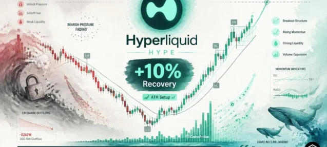 Hyperliquid ($HYPE) Defies Unlock FUD With 10% Recovery — Technical Setup Eyes New ATH
