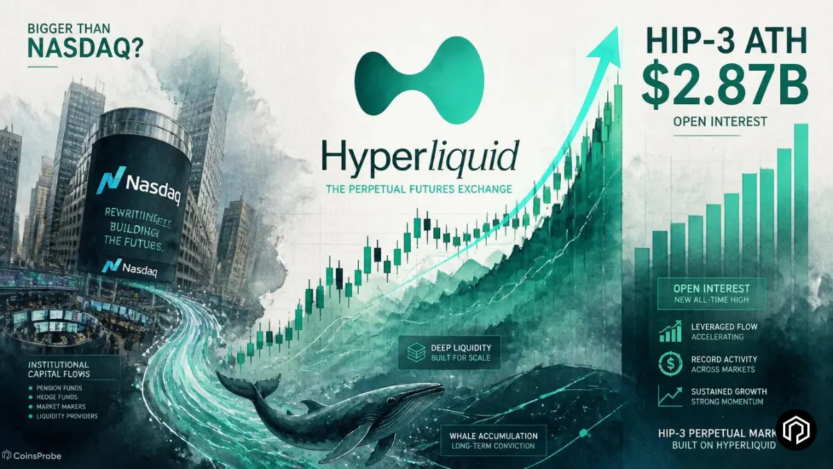 ICE CEO Calls Hyperliquid “Bigger Than NASDAQ” as HIP-3 Open Interest Hits New ATH