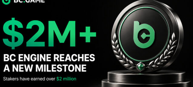 BC.GAME: BC Engine Stakers Have Earned Over $2M in Rewards