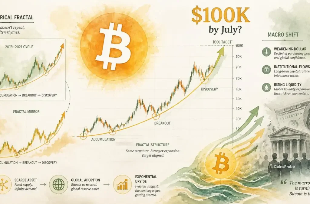 Is Bitcoin (BTC) Heading to $100K by July? — Here's the Fractal and the Macro Shift